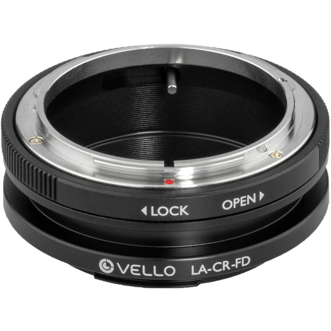 Vello Adaptador de Montura para Lente Canon FD a Cámara Canon RF con Enfoque Infinito y Acero Zinc