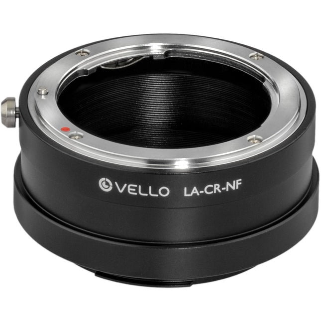 Vello Adaptador de Montura para Lentes Nikon F a Cámara Canon RF Aleación Zinc