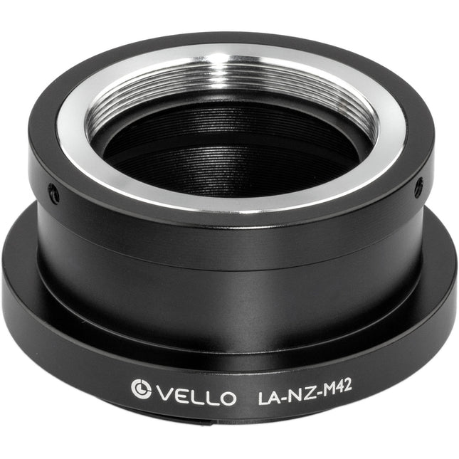 Vello Adaptador de Montura para Lentes M42 a Cámara Nikon Z con Revestimiento Antirreflejos