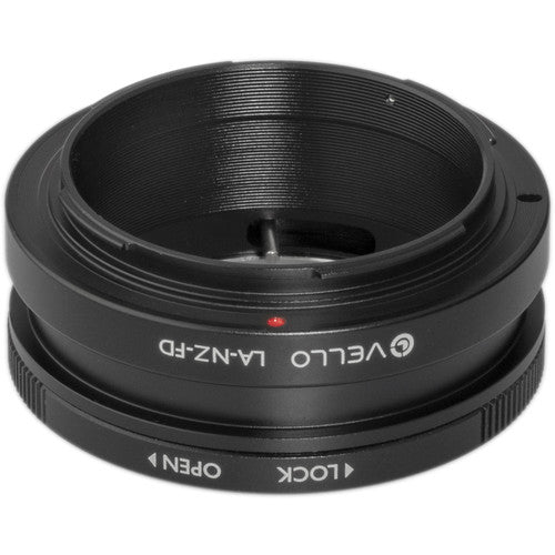 Vello Adaptador de Montura para Lentes Canon FD a Nikon Z con Enfoque Infinito y Anillo de Aleación