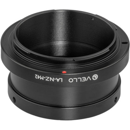 Vello Adaptador de Montura para Lentes M42 a Cámara Nikon Z con Revestimiento Antirreflejos