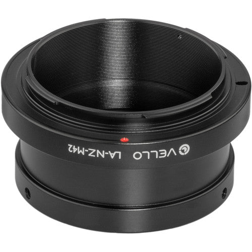 Vello Adaptador de Montura para Lentes M42 a Cámara Nikon Z con Revestimiento Antirreflejos