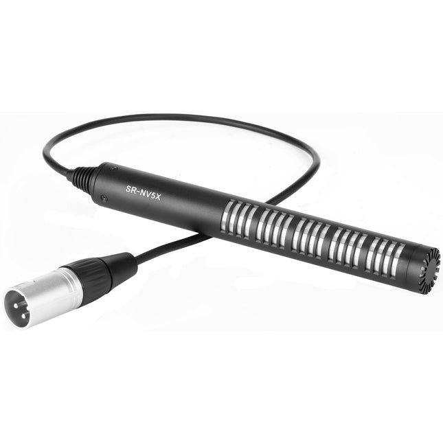 Micrófono Saramonic SR-NV5X Short Shotgun 6.69" con Cable XLR Hardwired