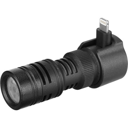 Saramonic SmartMic+ Di Micrófono Direccional Compacto para iOS con Cápsula Cardioide y Montura Ligera