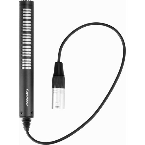 Micrófono Saramonic SR-NV5X Short Shotgun 6.69" con Cable XLR Hardwired