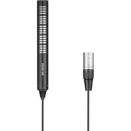 Micrófono Saramonic SR-NV5X Short Shotgun 6.69" con Cable XLR Hardwired