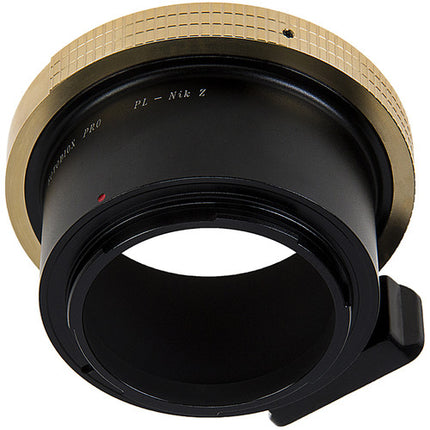 FotodioX ARRI PL Adaptador de Lente para Cámara Nikon Z con Montura de Trípode de Latón Cromado