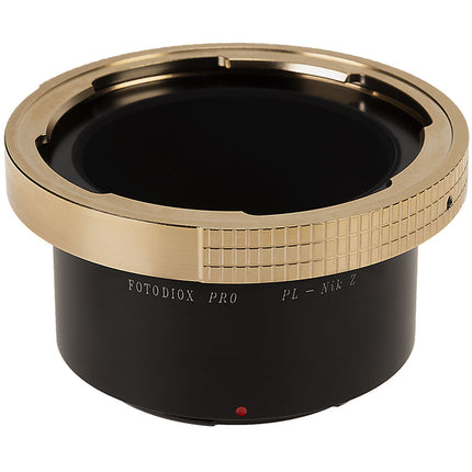 FotodioX ARRI PL Adaptador de Lente para Cámara Nikon Z con Montura de Trípode de Latón Cromado