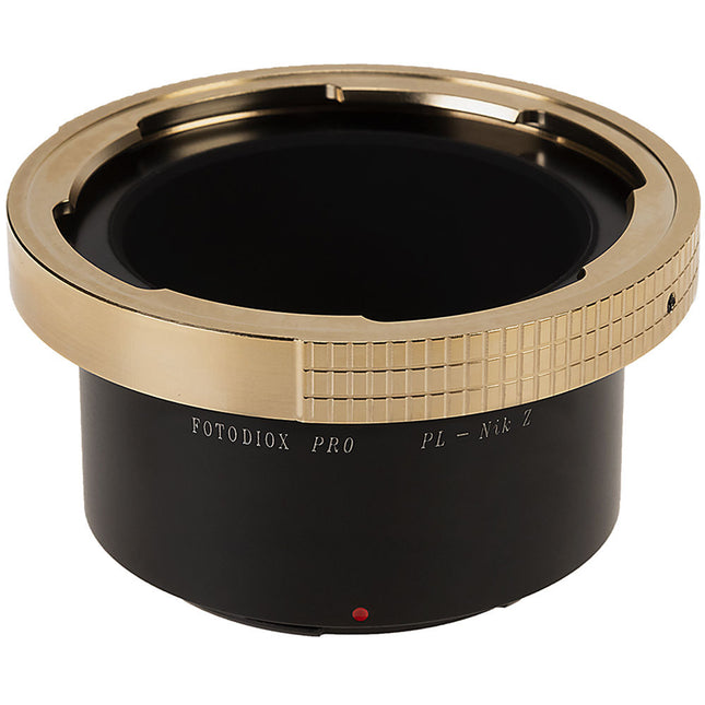 FotodioX ARRI PL Adaptador de Lente para Cámara Nikon Z con Montura de Trípode de Latón Cromado