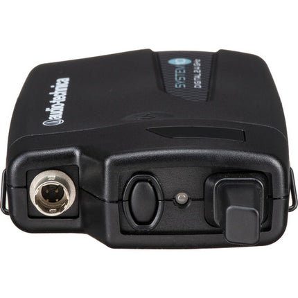 Audio-Technica ATW-T1001 Transmisor Inalámbrico Corporal 2.4 GHz 7 Horas Batería Ajuste de Ganancia