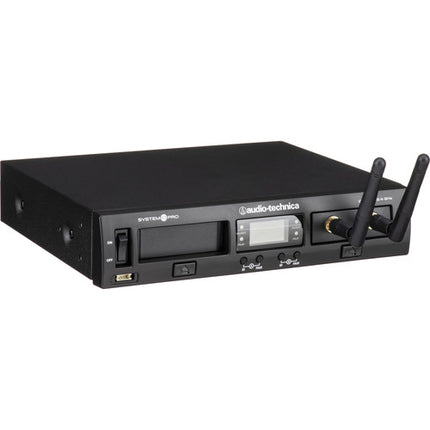 Audio-Technica ATW-1312/L System 10 PRO Sistema inalámbrico dual canal microfono lavalier y de mano 7 horas bateria rango 60 metros