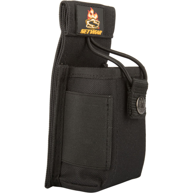 Setwear Radio Pouch Funda para Radio 2-Way 6.5 Pulgadas 600D Polyester