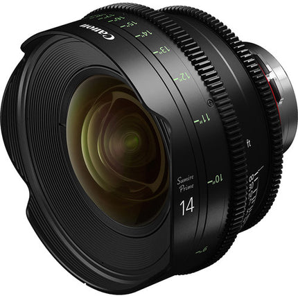 Canon 14mm Sumire Prime T3.1 PL Montura Lente Cine Ultra Gran Angular 4K