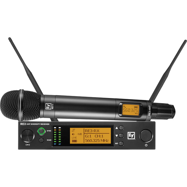 Electro-Voice RE3-ND76 Sistema Micrófono Inalámbrico Mano 8 Horas Batería