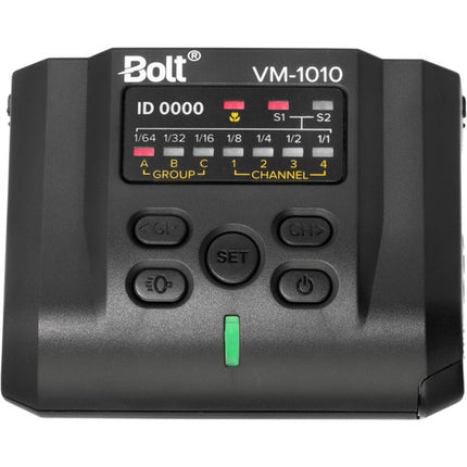 Bolt VM-1010 TTL Flash Macro con Número de Guía 33 y 9 Filtros de Color