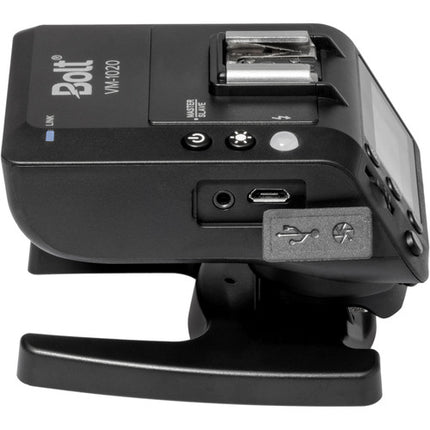 Bolt VM-1020 Transceptor TTL para Sistema Macro Flash Anillo VM-1000 2.4 GHz 16 Canales