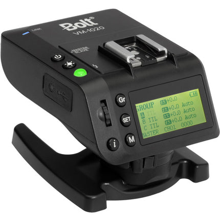 Bolt VM-1020 Transceptor TTL para Sistema Macro Flash Anillo VM-1000 2.4 GHz 16 Canales