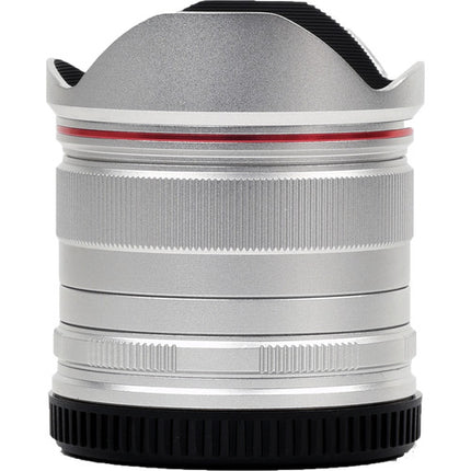 Venus Optics Laowa 7.5mm f/2 para Micro Cuatro Tercios ultraligera plateada