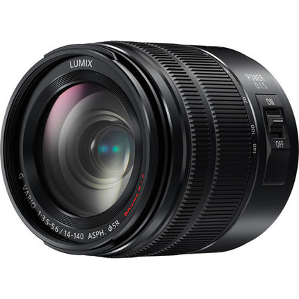 Panasonic LUMIX G Vario 14-140mm f3.5-5.6 II Lente con Estabilizador y Filtro UV 58mm