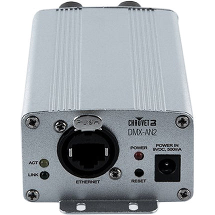 CHAUVET DJ DMX-AN2 Interfaz DMX Art-Net sACN 2 Universos con POE