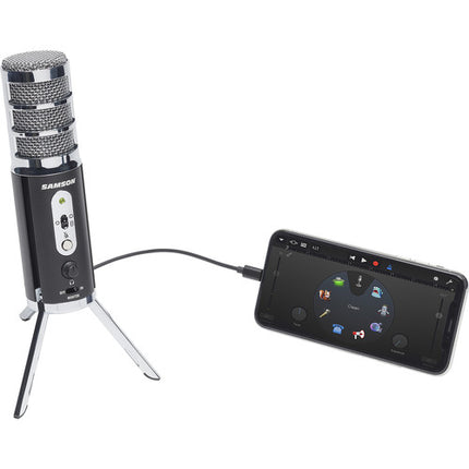 Samson Satellite Micrófono para Transmisión USB iOS 96 kHz 24-Bit