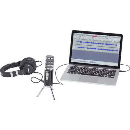 Samson Satellite Micrófono para Transmisión USB iOS 96 kHz 24-Bit