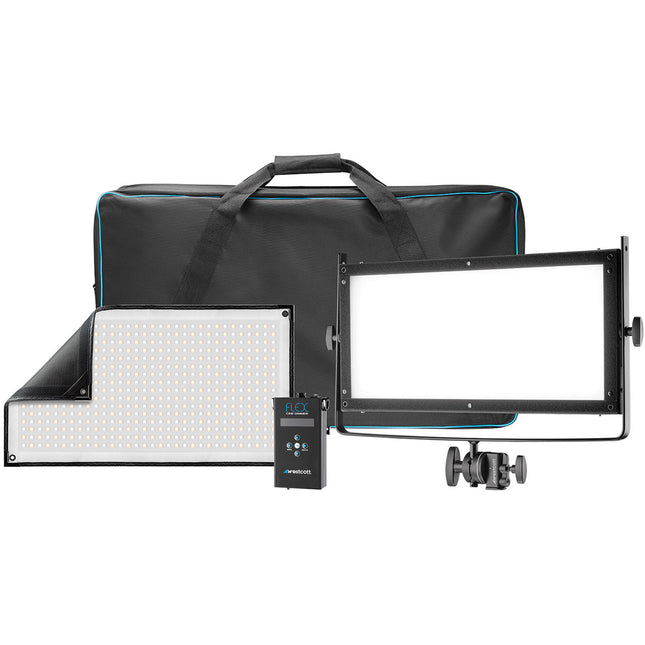 Westcott Flex Cine Bi-Color Kit de Iluminación 1 x 2' con Dimmer y Panel Difusor