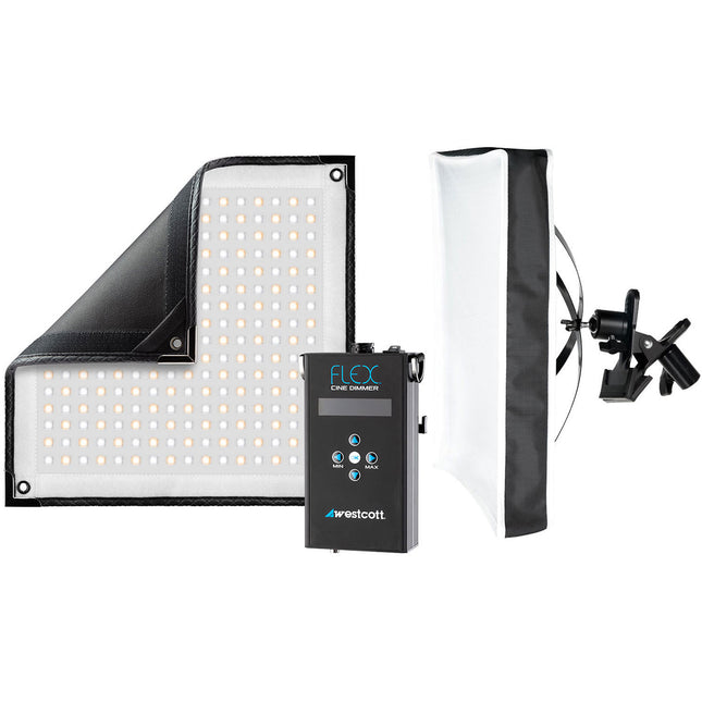 Westcott Flex Cine Bi-Color Kit LED 1x1' con X-Bracket y Dimmer