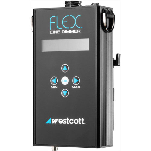 Westcott Flex Cine Dimmer Controlador Dimmer Ajustable 2800-6000K 1x2 pies con Adaptador AC y Correa