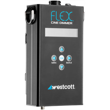 Westcott Flex Cine Dimmer Controlador Dimmer Ajustable 2800-6000K 1x2 pies con Adaptador AC y Correa