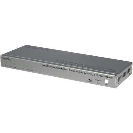 Gefen 4K Multi-Formato 4 x 1 Escalador con Auto-Switching Salida HDBaseT y Soporte para Señales Hasta 130 Pies