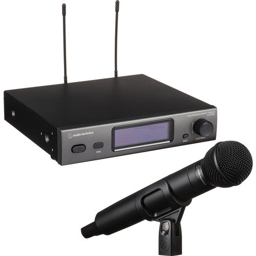 Audio-Technica ATW-3212/C510 Sistema Micrófono Inalámbrico Mano 9.5h Autonomía 330' Alcance