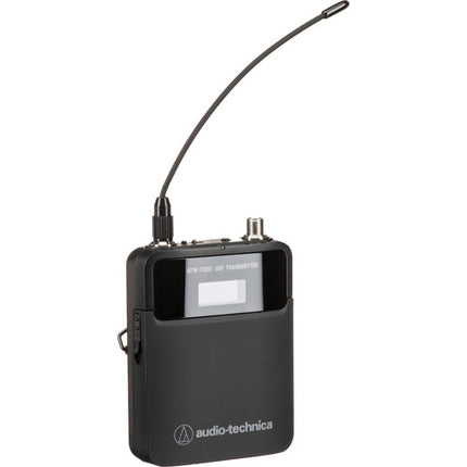 Audio-Technica ATW-T3201 Transmisor Bodypack Serie 3000 530-590 MHz 9.5 Horas batería NiMH