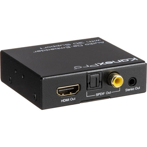 KanexPro extractor de audio HDMI salida video 1080p 60Hz 6.75 Gbps