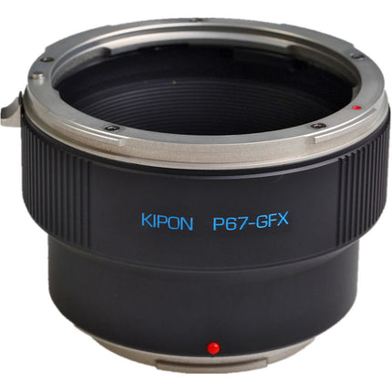 KIPON Adaptador de Montura para Lente Pentax 67 a Cámara FUJIFILM GFX en Aluminio y Latón
