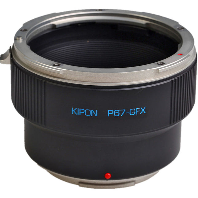 KIPON Adaptador de Montura para Lente Pentax 67 a Cámara FUJIFILM GFX en Aluminio y Latón