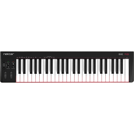 Nektar Technology SE49 Controlador MIDI USB 49 Teclas Velocidad Sensible con Bitwig 8-Track