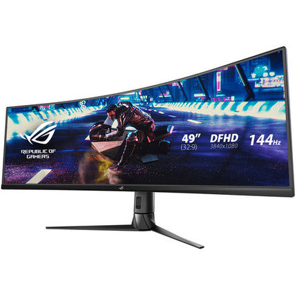 ASUS Republic of Gamers Strix XG49VQ Monitor Curvo 49 Ultra-Wide 144 Hz VA Panel