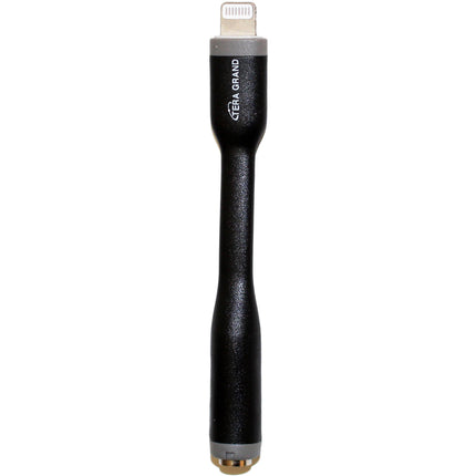 Tera Grand Adaptador de Audio Lightning a Jack 3.5mm con Control de Música Negro