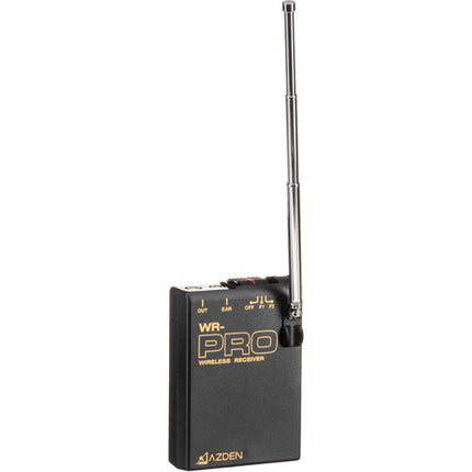 Azden WHX-PRO Sistema de Micrófono Inalámbrico VHF 169 170 MHz Cardioide