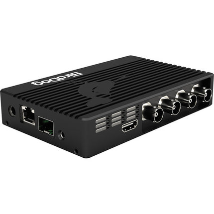 BirdDog 4K Quad Codificador Decodificador UHD 4K60 4x12G-SDI PoE+