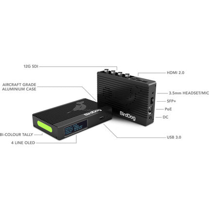 BirdDog 4K 12G-SDI Codificador Decodificador UHD 4K60 12G-SDI HDMI 2.0