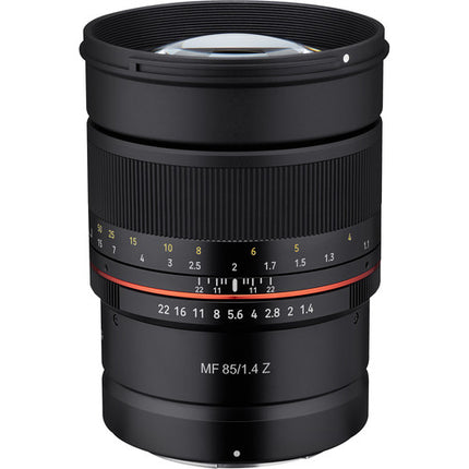 Rokinon 85mm f/1.4 Lente para Nikon Z Montura Z FX f/1.4 a f/22