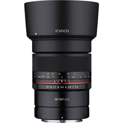 Rokinon 85mm f/1.4 Lente para Nikon Z Montura Z FX f/1.4 a f/22