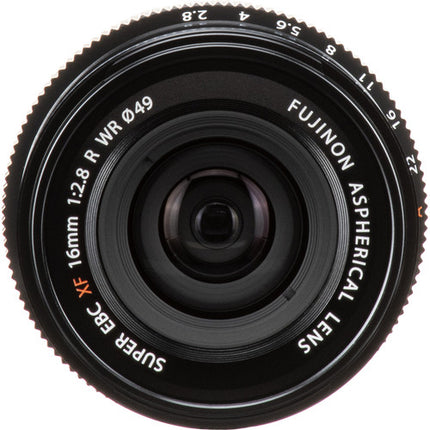 FUJIFILM XF 16mm f2.8 R WR Objetivo APS-C Montura X Resistente al Clima