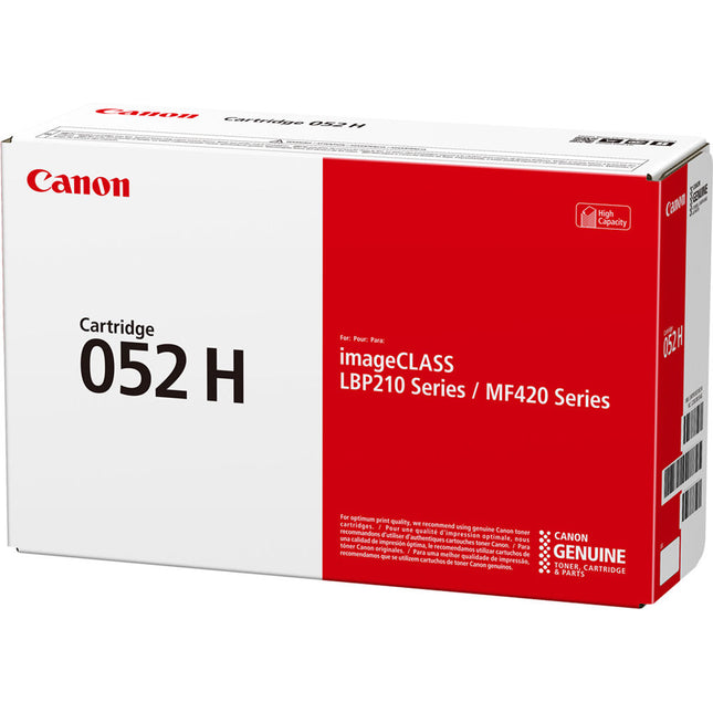 Canon imageCLASS 052 Cartucho de tóner negro alta capacidad para impresoras LBP210 y MF420