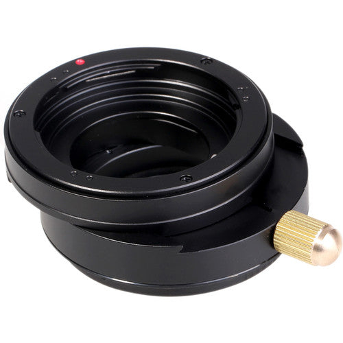 KIPON Adaptador de Montura Shift para Objetivo Olympus OM a Micro Cuatro Tercios de Aluminio y Latón
