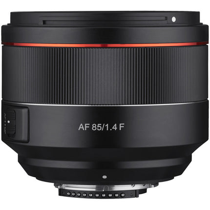 Samyang AF 85mm f1.4 lente Nikon F montura F apertura f1.4-16 motor AF dual lineal