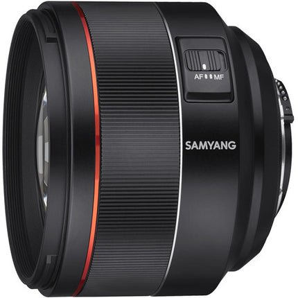 Samyang AF 85mm f1.4 lente Nikon F montura F apertura f1.4-16 motor AF dual lineal