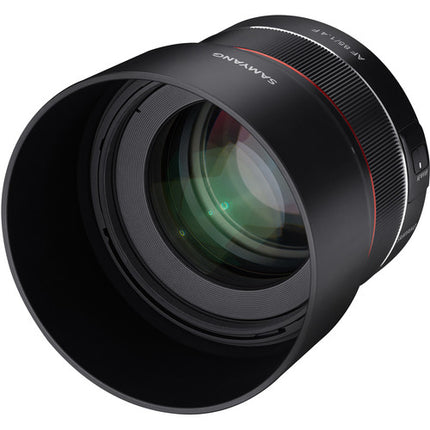 Samyang AF 85mm f1.4 lente Nikon F montura F apertura f1.4-16 motor AF dual lineal